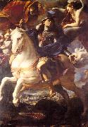 PRETI, Mattia St. George on Horseback af china oil painting reproduction